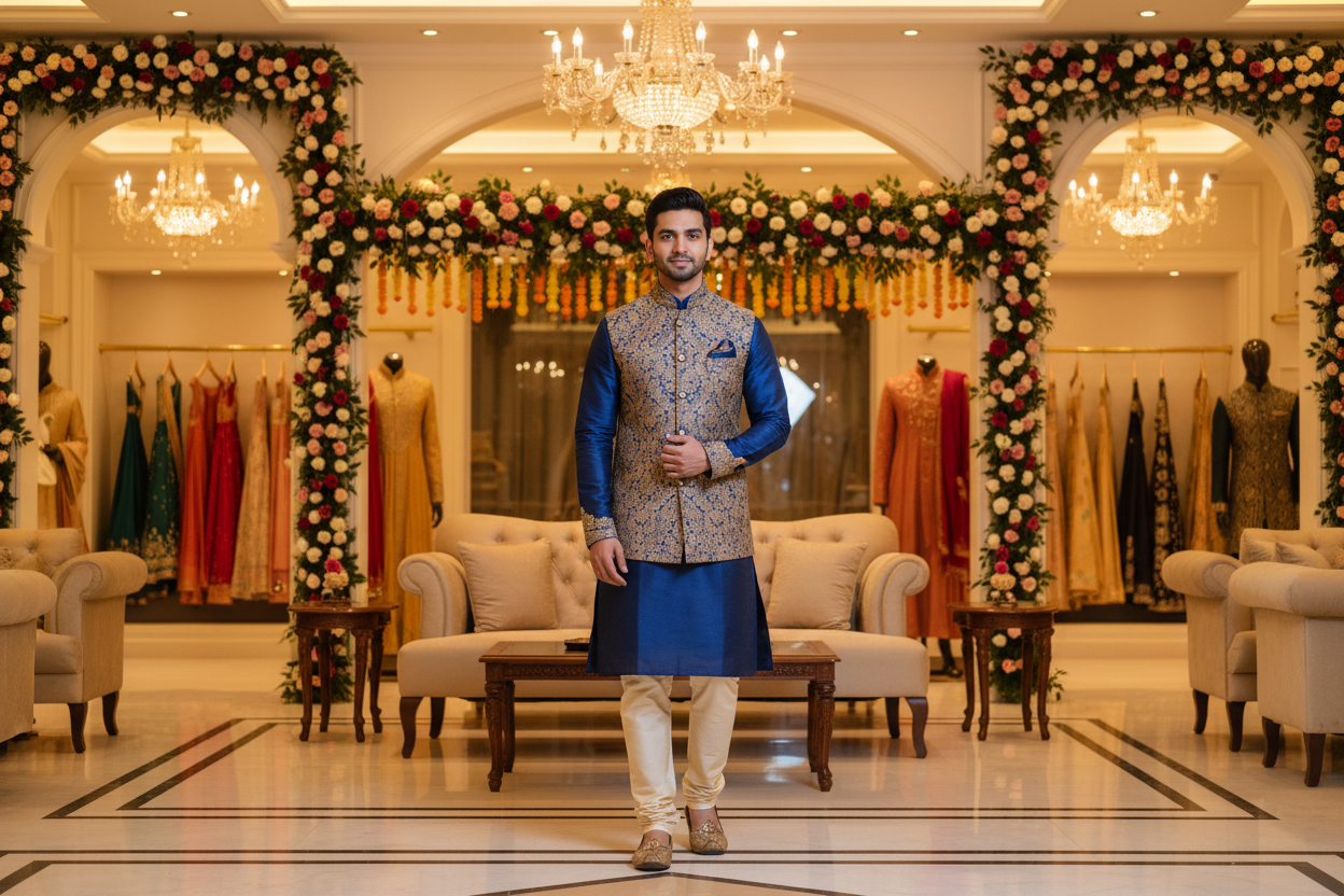 Men’s Kurta Sets for Indian Weddings and Festivals